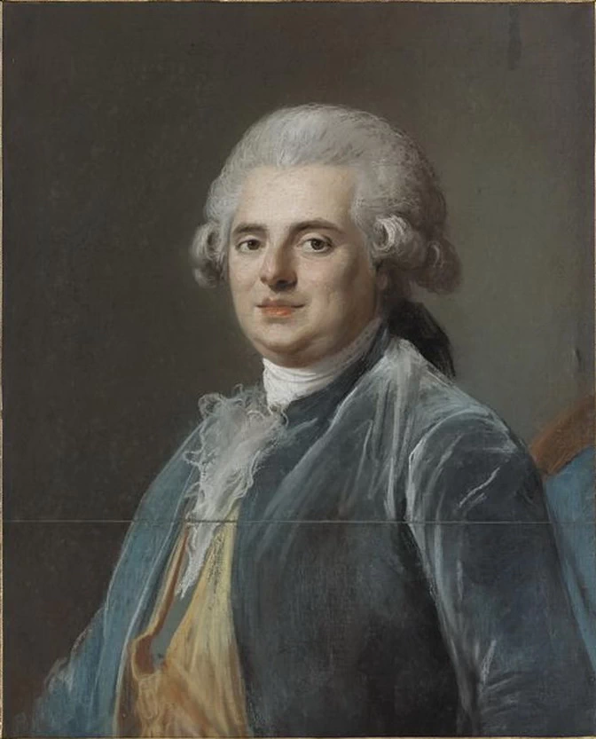 Ritratto del conte di Provence, futuro re Luigi XVIII - Musée Antoine, Lécuyer, San Quintino